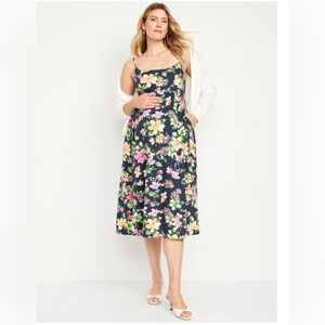Old Navy Maternity Cami Midi Dress